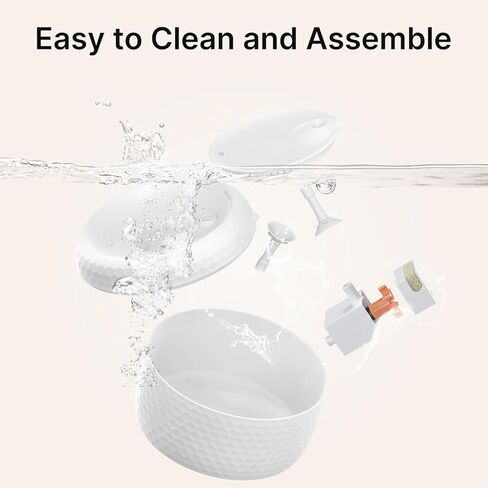 Cat Water Fountain:Cat Fountain, Water Fountains for Cats Indoor - Cat Fountains for Drinking - Cat Drinking Fountain - Water Fountain for Cats 1Pc Filter in Saudi Arabia