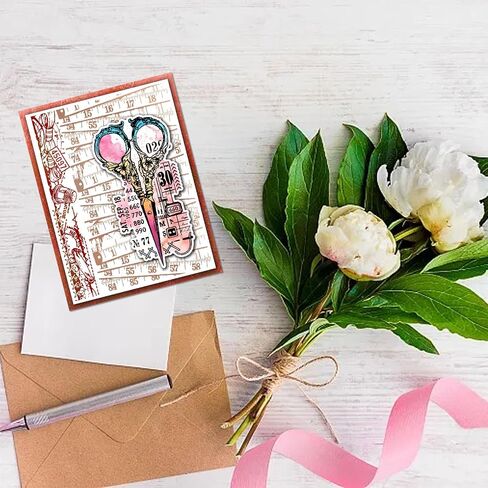 PH PandaHall Country Clear Stamps for Card Making, Chicken Rubber Stamps Cow Butterfly Transparent Silicone Seals Stamp for DIY Scrapbooking Stamps Spring Festival Decoration Paper Photo Card in Saudi Arabia