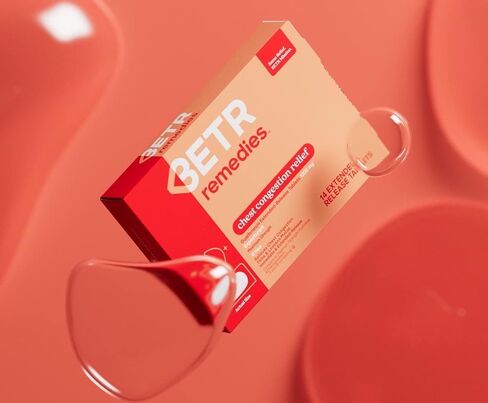 BETR REMEDIES Chest Congestion Relief - Max Strength Expectorant - 1200 MG Guaifenesin Extended-Release - Relieves Chest Congestion, Thins and Loosens Mucus, Immediate & Extended Release - 14 Caplets in Saudi Arabia