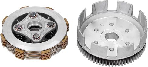 Alloy Clutch Assembly, Motorcycle Engine Clutch Assembly Replacement for 140cc 150cc Manual Engine PIT PRO PIT Bike Trail Bike Dirt Bike Thumpstar Quad Bike ATV in Saudi Arabia