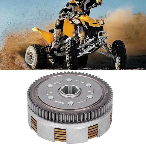 Alloy Clutch Assembly, Motorcycle Engine Clutch Assembly Replacement for 140cc 150cc Manual Engine PIT PRO PIT Bike Trail Bike Dirt Bike Thumpstar Quad Bike ATV in Saudi Arabia