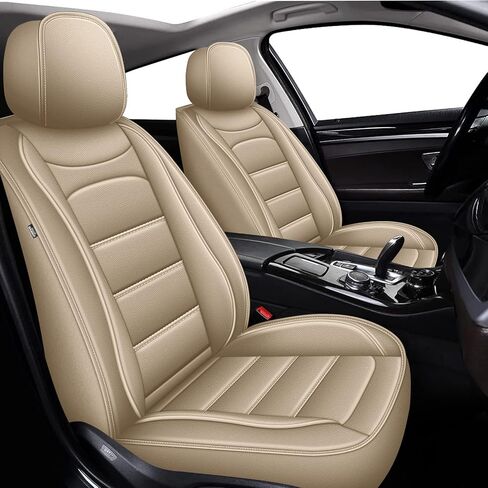 Car Seat Cover Fit for Toyota Tacoma 2016-2024 Crew Cab/Double Cab, Waterproof Faux Leather Vehical Car Seat Cushions Cover(Full Set,Black) in Saudi Arabia