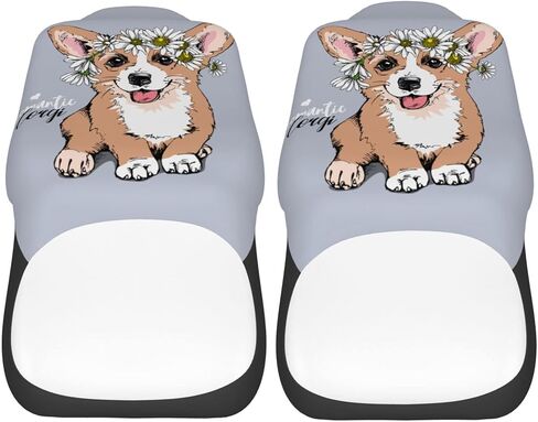 Delerain Car Seat Covers 2pcs, African Pretty Girl Universal Front Car Seats Vehicle Enterior Protector Suitable Fits Most Car Auto SUV Sedan Truck in Kuwait