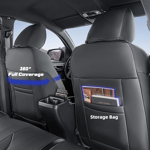 for Toyota Tacoma Seat Covers 2016-2022 2023(Not for New Model After 2023 July) Waterproof Leather for Toyota Tacoma Seat Covers 2016-2022 2023 Toyota Tacoma Accessories Full Set in Saudi Arabia