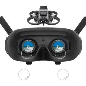 Screen Lens Protector for DJI Avata Pro-DJI Goggles 2 [4 Pack] PET Film Cover Easy Installation