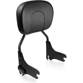 وسادة مسند ظهر للركاب الخلفي قابلة للفصل من Amazicha 97-08 متوافقة مع Harley Davidson Touring Street Glide، Road King، Road Glide، Electra Glide 1997-2008 (أسود لامع) in Kuwait