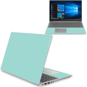 Mightyskins Skin Compatible with Lenovo Ideapad 330s 15" (2018) - Solid Seafoam | Protective, Durable, and Unique Vinyl Decal Wrap Cover | Easy to Apply, Remove, and Change Styles | Made in The USA