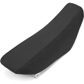 Motorcycle Seat Cushion, Motorcycle Tall Seat Assembly Complete Gripper Seat Assembly Convenient Fit for KLX110 KX65 Pit Dirt Bike