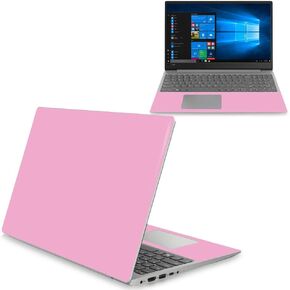 غلاف Mightyskins متوافق مع Lenovo Ideapad 330s 15" (2018) - وردي صلب | غطاء ملتف من الفينيل واقٍ ومتين وفريد ​​من نوعه | سهل التطبيق والإزالة وتغيير الأنماط | صنع في الولايات المتحدة الأمريكية