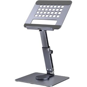GuaziV Aluminum Tablet Stand, 360°Rotating Base Folding iPad Desk Stand, Adjustable Tablet Stand for iPad Air 4/Mini, iPad 10.2/9.7, Kindle, E-Reader, Fire and 4.7"-13.5" Cell Phone & Tablets