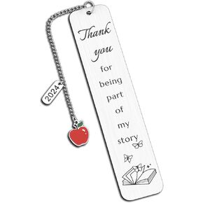 Teacher Appreciation Gifts, Teacher Gifts Bookmarks, Best Teacher Gift, End of Year Teacher Gifts, Teacher Retirement Gifts for Women Men, First Day of School Birthday Teacher Christmas Valentine gift