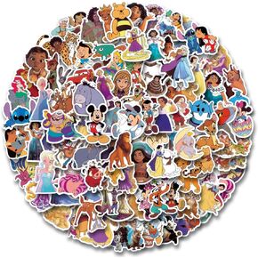 200 Pieces Cute Cartoon Stickers Pack for Suitcase Skateboard Laptop Computer Water Bottles Car Teens Boys Girls Decal Waterproof Vinyl Sticker