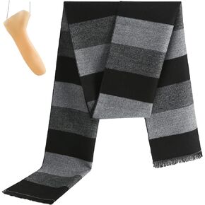 Halloween Costume Accessories Black and Grey Striped Scarf Fake Nose Adult Cosplay Party Supplies Set
