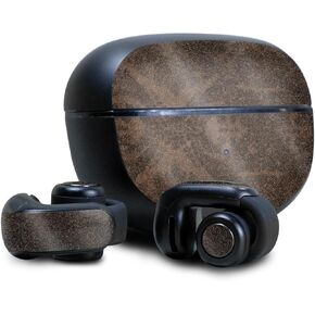 Skin Compatible with Bose Ultra Open Earbuds - Blue Vintage - Premium 3M Vinyl Protective Wrap Decal Cover - Easy to Apply | Crafted in The USA by MightySkins