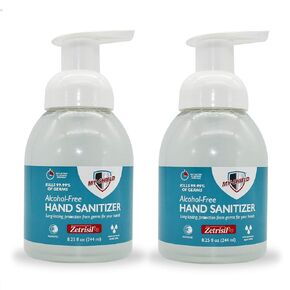 Sanitizing Soap – 8.25 oz (2-pack) Alcohol-Free, Formulated with Zetrisil. FDA Registered