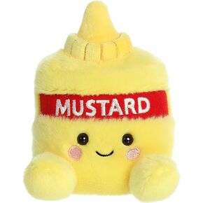 Aurora® Adorable Palm Pals™ Newton Mustard™ Stuffed Animal - Pocket-Sized Play - Collectable Fun - Yellow 5 Inches