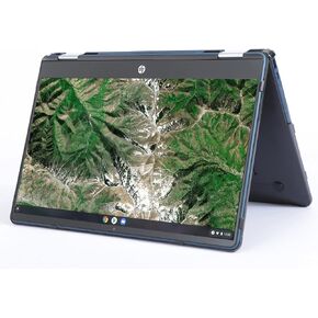 mCover Case Compatible for 2021~2022 14" HP Chromebook X360 14b-CB0000 Series Laptop Computers ONLY (NOT Fitting Any Other HP Models) - Purple