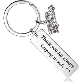 School Bus Driver Appreciation Gifts Birthday Gifts School Bus Driver Gifts Thank You For Always Keeping Us Safe Keychain