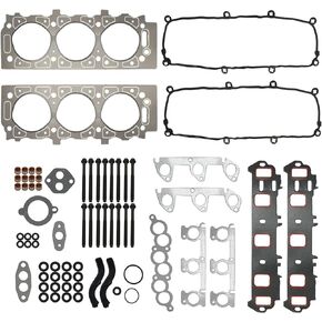 HS9902PT Cylinder Head Gasket Set for Ford Aerostar 1991-1997, Ranger 1991-2001, for Mazda B3000 1994-2001, Part Number HS9902PT-3, HS9902PT-4, ES72174, HS8-21400, HB21505, 3.0L V6 VIN U V
