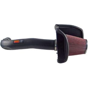 K&N Cold Air Intake Kit: Increase Acceleration & Towing Power, Guaranteed to Increase Horsepower up to 7HP: Compatible with 4.2L, V6, 2005-2008 FORD (F150), 57-2572