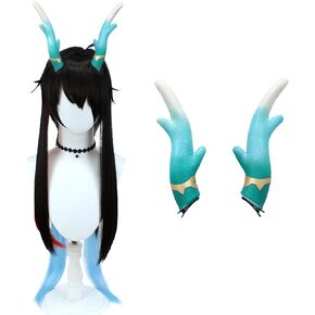 DAZCOS Imbibitor Lunae Cosplay Dragon Horns Dan Heng Costume Accessory