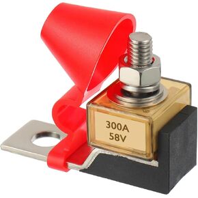 MEROM 300A 58V كتلة الصمامات محطة البطارية جبل مجموعة كتلة الصمامات مع 5/16 "-18 (8 مم) مسمار المحطة، MRBF لمركبات الطاقة الجديدة RVs السفن السياحية الرافعات بطاريات الشحن أكوام in Kuwait