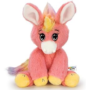 The Adventure Crew Gemma The Unicorn Plush Comfort/Activity Toy for Newborn and Up | 6 Characters | Ultra-Soft, 11.5" Compact Size with Weighted Limbs | Interactive Companion for Early Learning