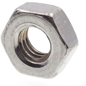 Prime-Line 9120286 Machine Screw Hex Nuts, Metric, M3-0.50, Grade A2-70 Stainless Steel (25 Pack)