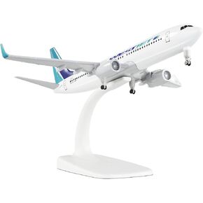 1:300 Scale Westjet 737 Airplane Models Alloy Diecast Airplane Model