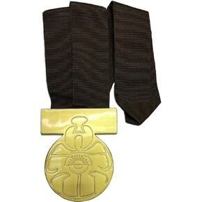 Han Solo Medal of Yavin/Bravery Star Wars Props Gold