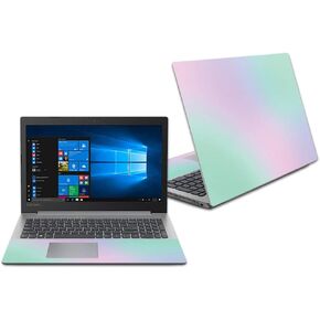 MightySkins Skin Compatible with Lenovo Ideapad 330 15" (2018) - Abstract Black | Protective, Durable, and Unique Vinyl Decal wrap Cover | Easy to Apply, Remove, and Change Styles | Made in The USA