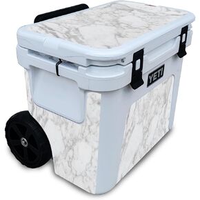 Glossy Glitter Skin Compatible with Yeti Roadie 32 Wheeled Cooler - Digital Camo - Premium 3M Vinyl Protective Wrap Decal Cover - Easy to Apply | Crafted in The USA by MightySkins