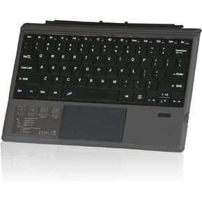 Rapoo XK200 Microsoft Surface Pro 7/Pro 6/Surface Pro 5 (Pro 2017)/Pro 4 12.3 inch Tablet/Surface Pro 3 2014 Keyboard Case with Trackpad - Detachable Wireless Keyboard Type Cover