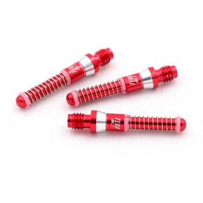 CUESOUL TERO AK7 Aluminum Dart Shafts 25.2mm Built-in Spring Telescopic for Steel Tip Darts and Soft Tip Darts
