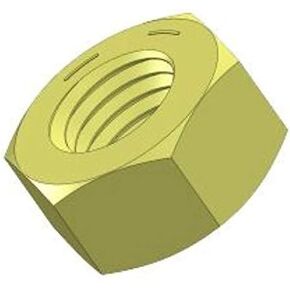 Grade 8 Hex Nuts, 5/16"-24 - (Pack of 100)