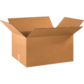 PARTNERS BRAND 22x16x10 Corrugated Boxes, Medium, 22L x 16W x 10H, Pack of 20 | Shipping, Packaging, Moving, Storage Box for Home or Business, Strong Wholesale Bulk Boxes