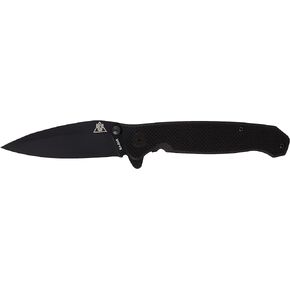 KA-BAR, TDI Flipper Folder Black, Overall Length: 8.25"