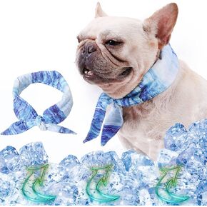 الكلب التبريد باندانا الكلب لحظة التبريد باندانا تنفس كلب طوق التبريد للكلاب، الكلب الجليد باندانا لحظة التبريد الحيوانات الأليفة باندانا الكلب منشفة التبريد الكلب القط طوق الجليد لفصل الصيف in Kuwait