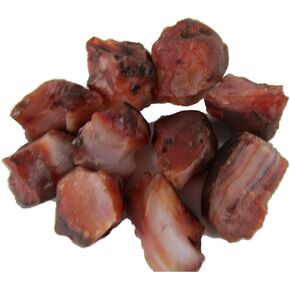 CircuitOffice 'A' Grade Carnelian Rough Natural Stones 1/2 lb Bulk Wholesale Chakra Crystal