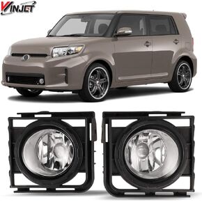 Winjet Compatible with [2011 2012 2013 2014 2015 Scion xB] Driving Fog Lights + Switch + Wiring Kit