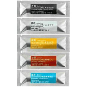 5pcs Colorful Refill Sticks Replacement Cores for Car Air Fresheners Scents Diffuser Vent Clips Perfume Essential Oil Sticks Automotive Air Fresheners