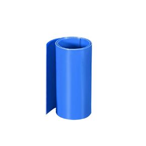 uxcell PVC Heat Shrink Tube 95mm Flat Width Wrap for Dual Layer 18650 1 Meter Clear