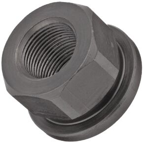 TE-CO Flanged Hex Nut, 12L14 Steel with Black Oxide Finish, UNC 1/2-13 Thread Size (5-Pack)