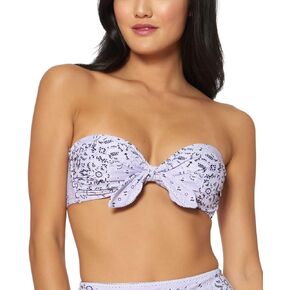Jessica Simpson Women's Standard Mix N Match Bandana Print Swimsuit Separates (Top & Bottom)