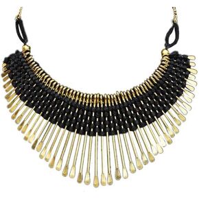 Oxidised Gold Jewellery Banjara Afghani Choker Gold-plated Plated Alloy Necklace