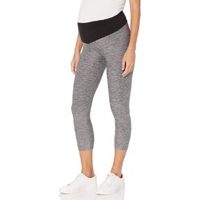 HUE Women's Under Belly Soft Knit Maternity Capri Legging