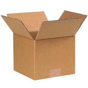 BOX USA 7x7x6 Corrugated Boxes, Small, 7L x 7W x 6H, Pack of 25 | Shipping, Packaging, Moving, Storage Box for Home or Business, Strong Wholesale Bulk Boxes