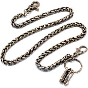 سلسلة محفظة Double K الأساسية والبسيطة القوية (13 بوصة) برونزية CS13613
