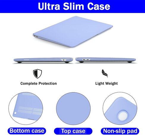 Case Compatible with MacBook Air 13.6 inch Case, RKINC 2024 2023 2022 Release M3 A3113 M2 A2681 Liquid Retina Display Touch ID, Plastic Hard Shell & Keyboard Cover & Screen Protector (Graphic04) in Saudi Arabia