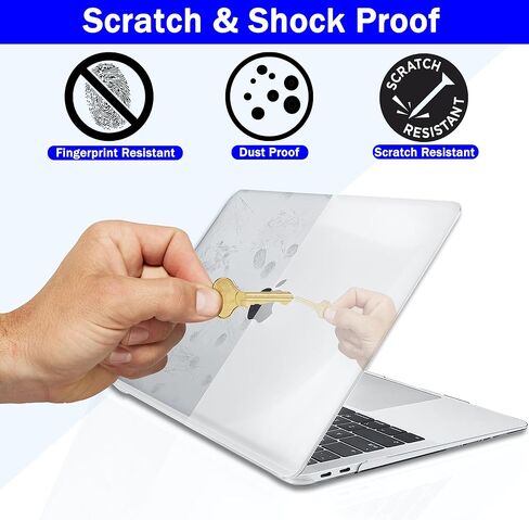 Case Compatible with MacBook Air 13.6 inch Case, RKINC 2024 2023 2022 Release M3 A3113 M2 A2681 Liquid Retina Display Touch ID, Plastic Hard Shell & Keyboard Cover & Screen Protector (Graphic04) in Saudi Arabia